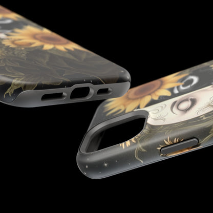 Sunflower Moon and Stars MagSafe Case – Ethereal Art - BOGO Cases