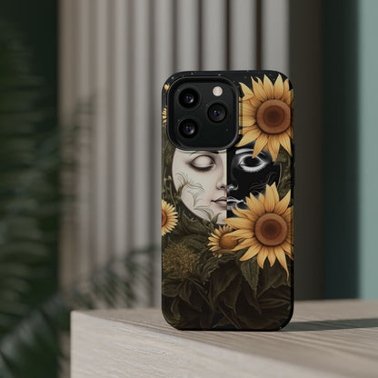 Sunflower Moon and Stars MagSafe Case – Ethereal Art - BOGO Cases