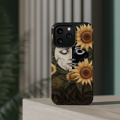 Sunflower Moon and Stars MagSafe Case – Ethereal Art - BOGO Cases
