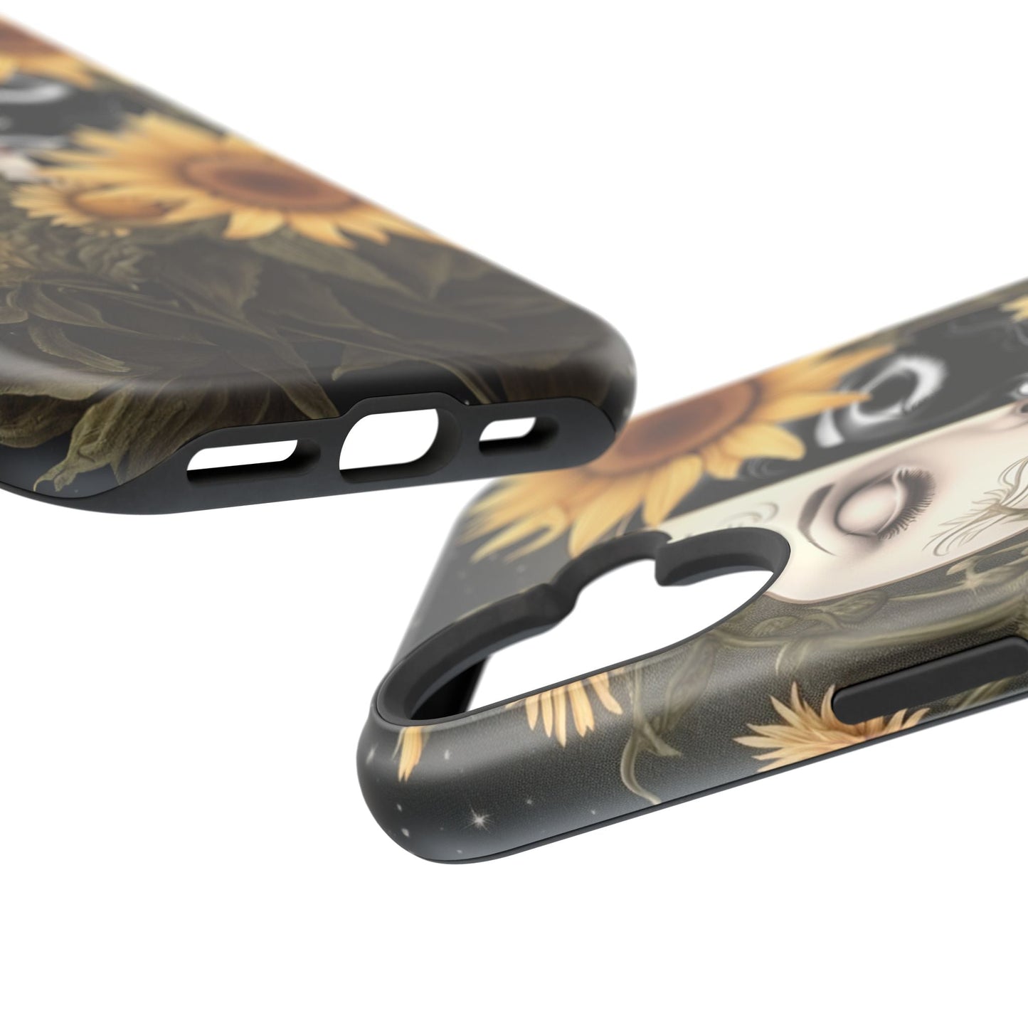 Sunflower Moon and Stars MagSafe Case – Ethereal Art - BOGO Cases
