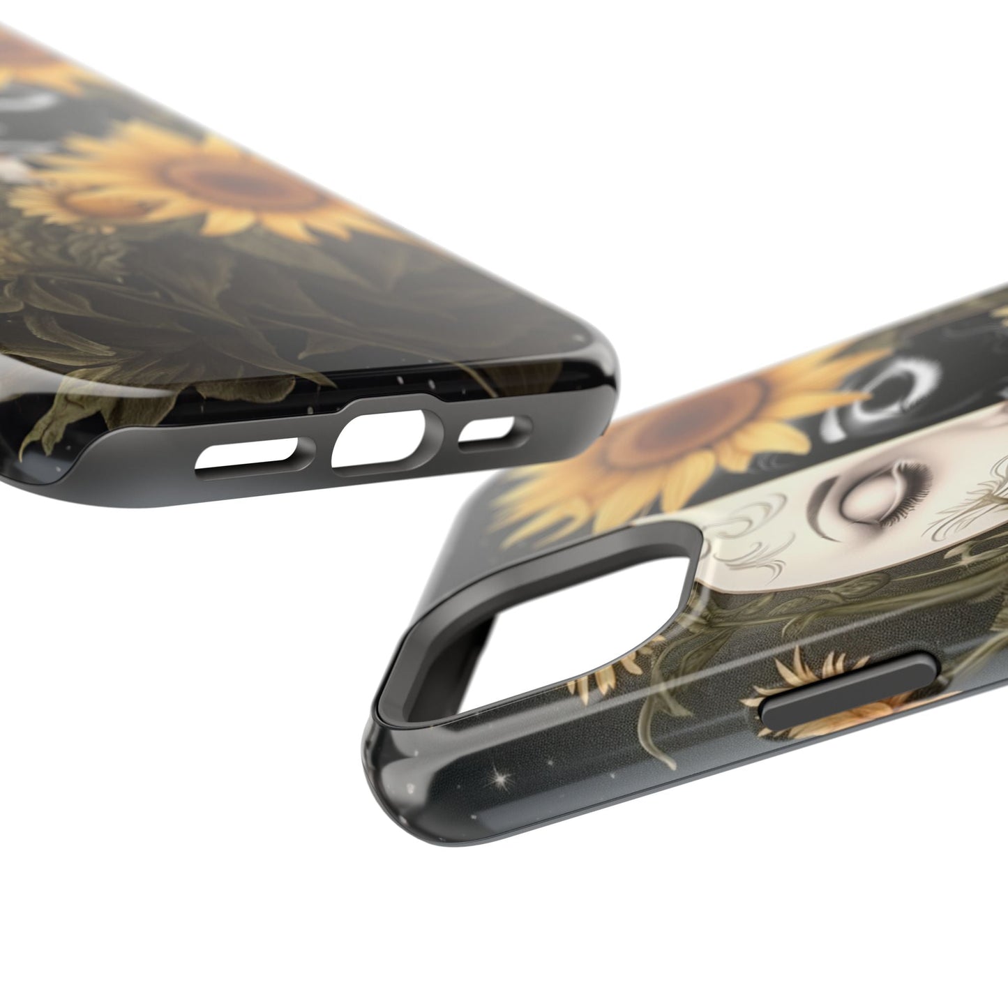 Sunflower Moon and Stars MagSafe Case – Ethereal Art - BOGO Cases