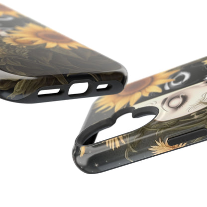 Sunflower Moon and Stars MagSafe Case – Ethereal Art - BOGO Cases