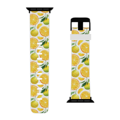 Sunny Citrus Grove Tough Apple Watch Band - BOGO Cases