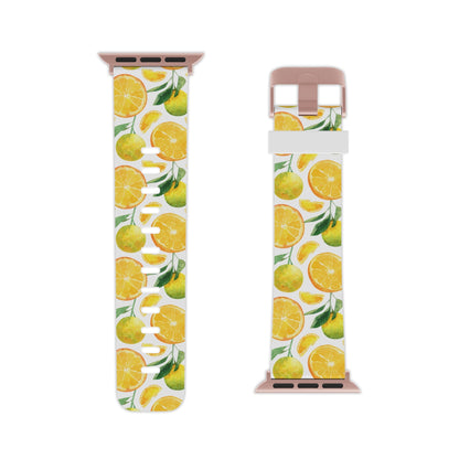 Sunny Citrus Grove Tough Apple Watch Band - BOGO Cases