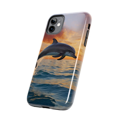 Sunset Dolphin iPhone Case - BOGO Cases
