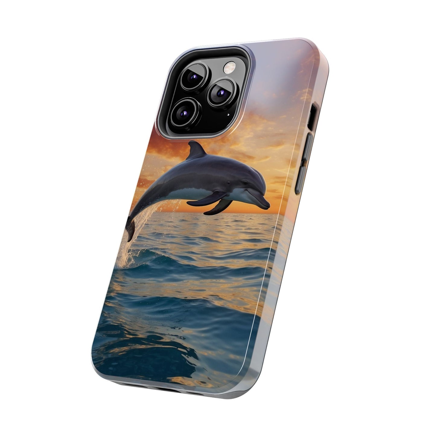 Sunset Dolphin iPhone Case - BOGO Cases