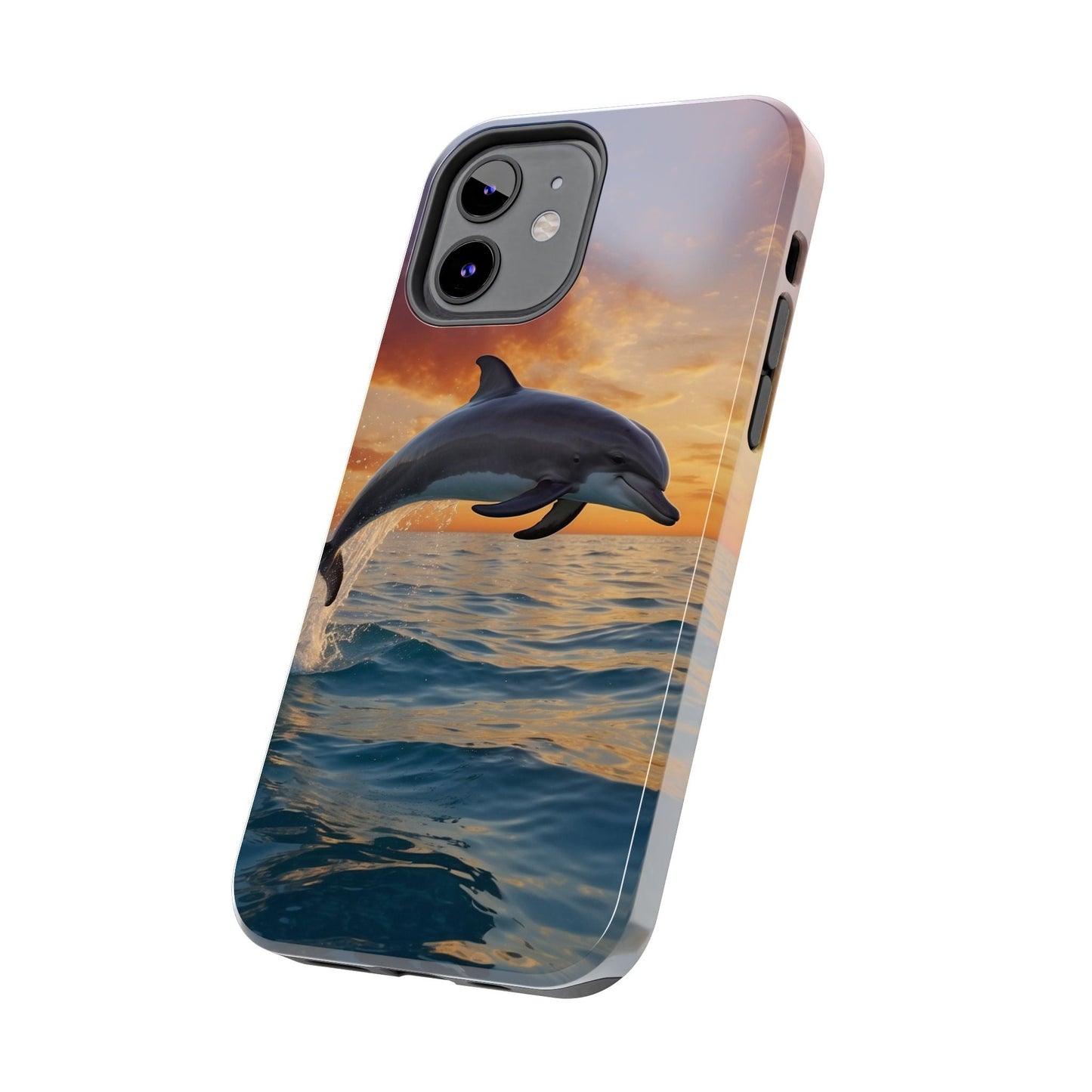 Sunset Dolphin iPhone Case - BOGO Cases