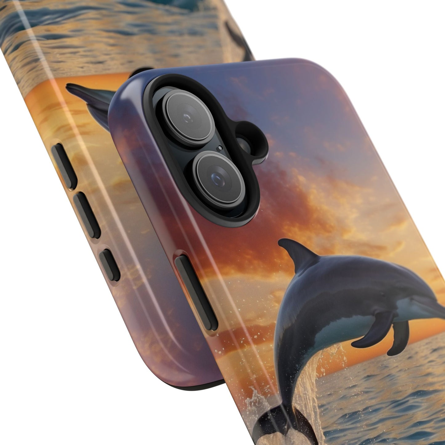 Sunset Dolphin iPhone Case - BOGO Cases