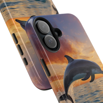 Sunset Dolphin iPhone Case - BOGO Cases