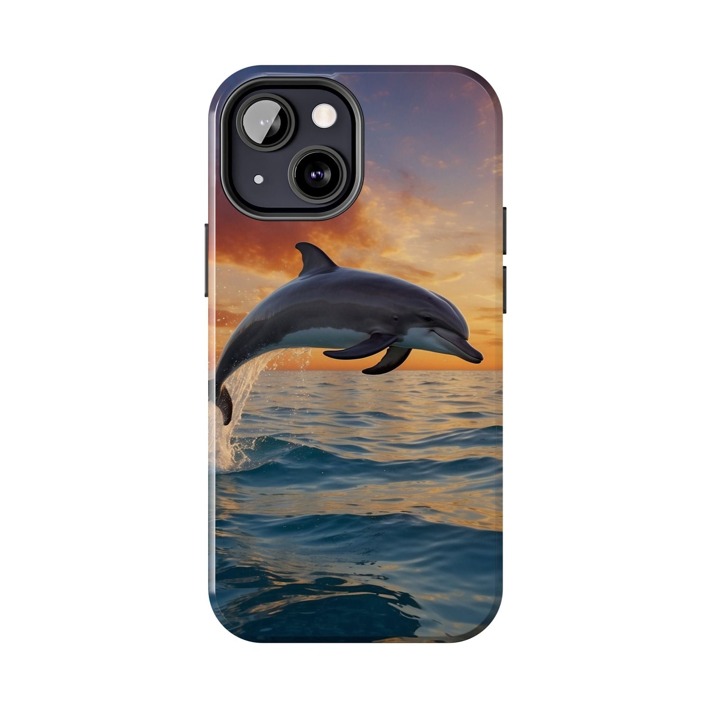 Sunset Dolphin iPhone Case - BOGO Cases