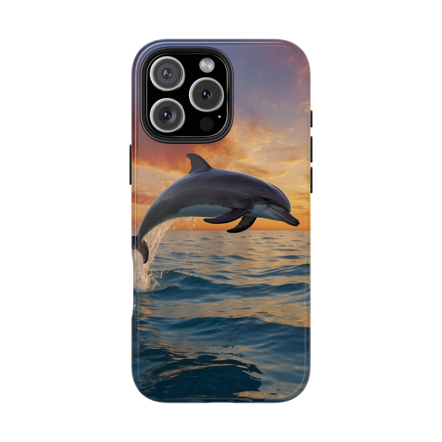 Sunset Dolphin iPhone Case - BOGO Cases