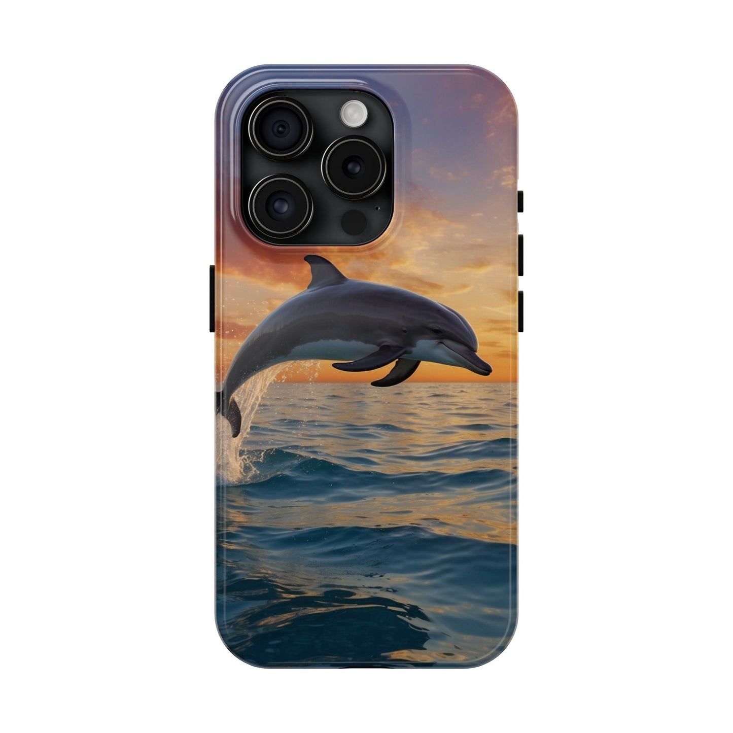 Sunset Dolphin iPhone Case - BOGO Cases