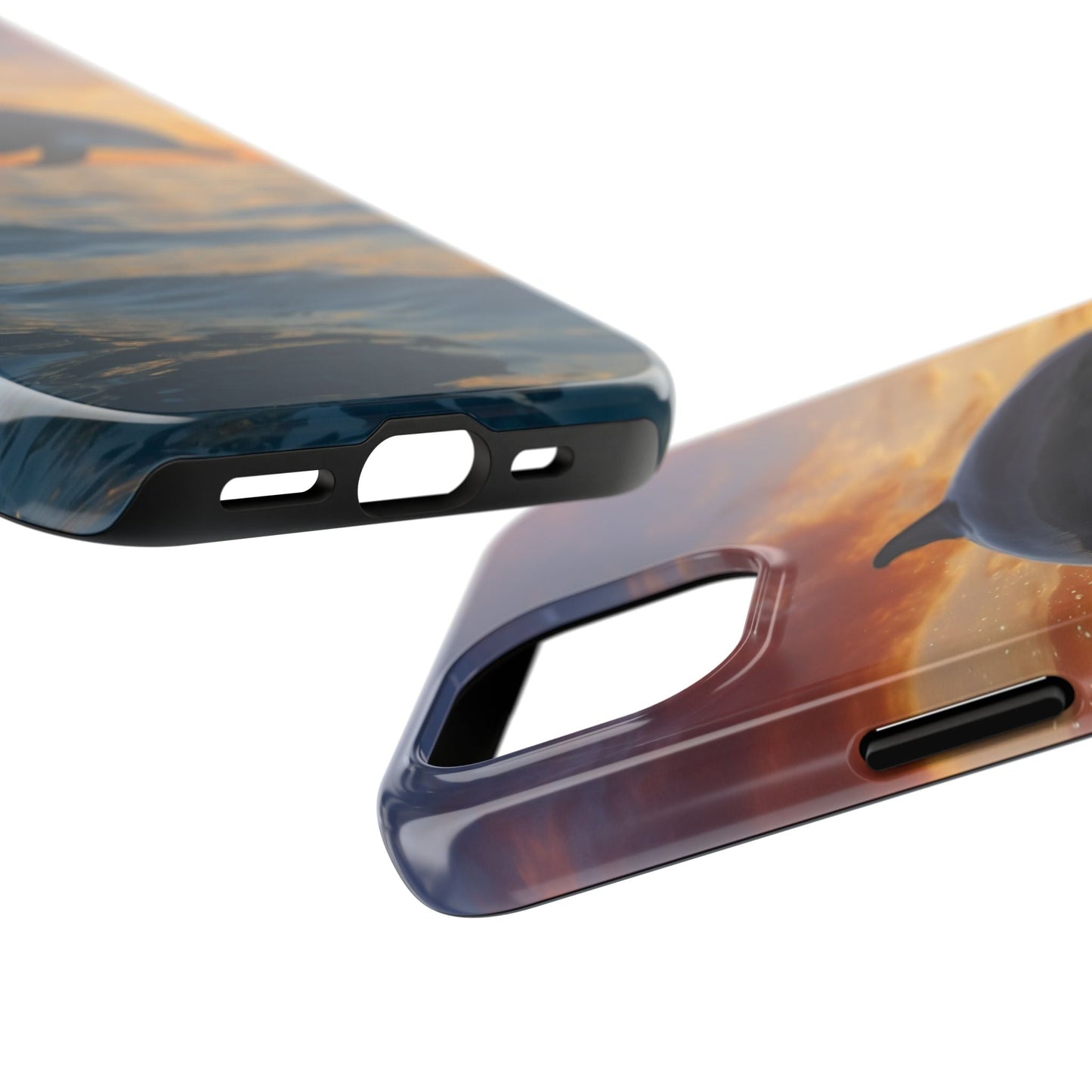 Sunset Dolphin iPhone Case - BOGO Cases