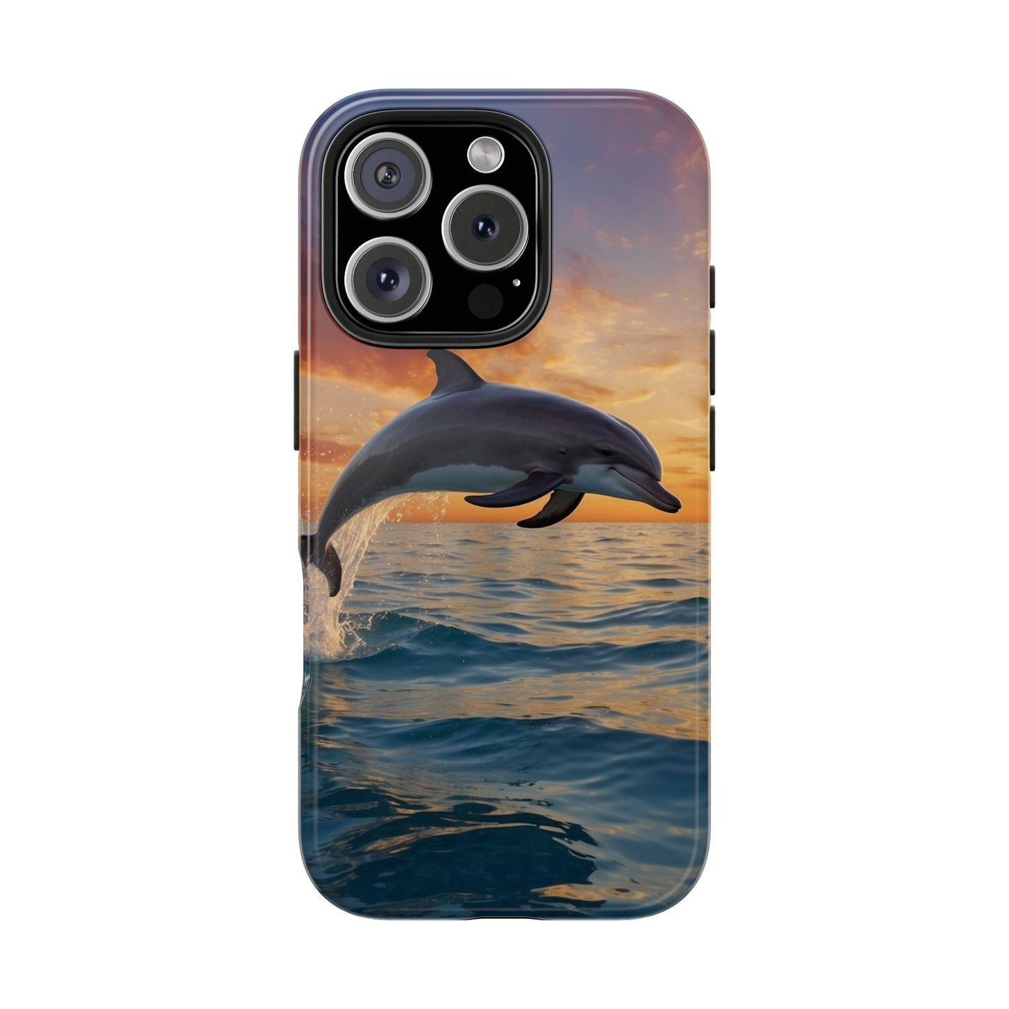 Sunset Dolphin iPhone Case - BOGO Cases