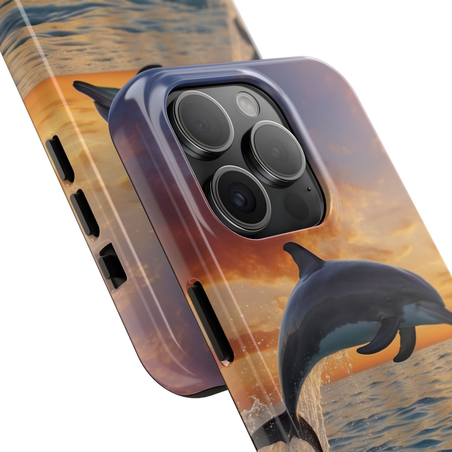 Sunset Dolphin iPhone Case - BOGO Cases