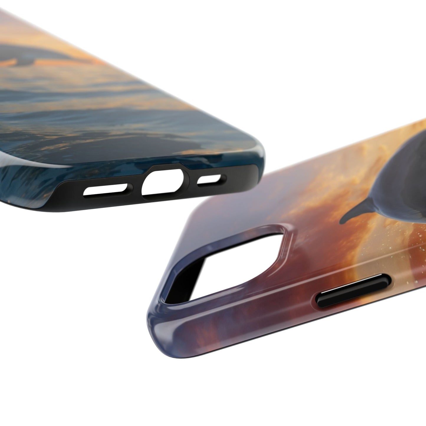 Sunset Dolphin iPhone Case - BOGO Cases