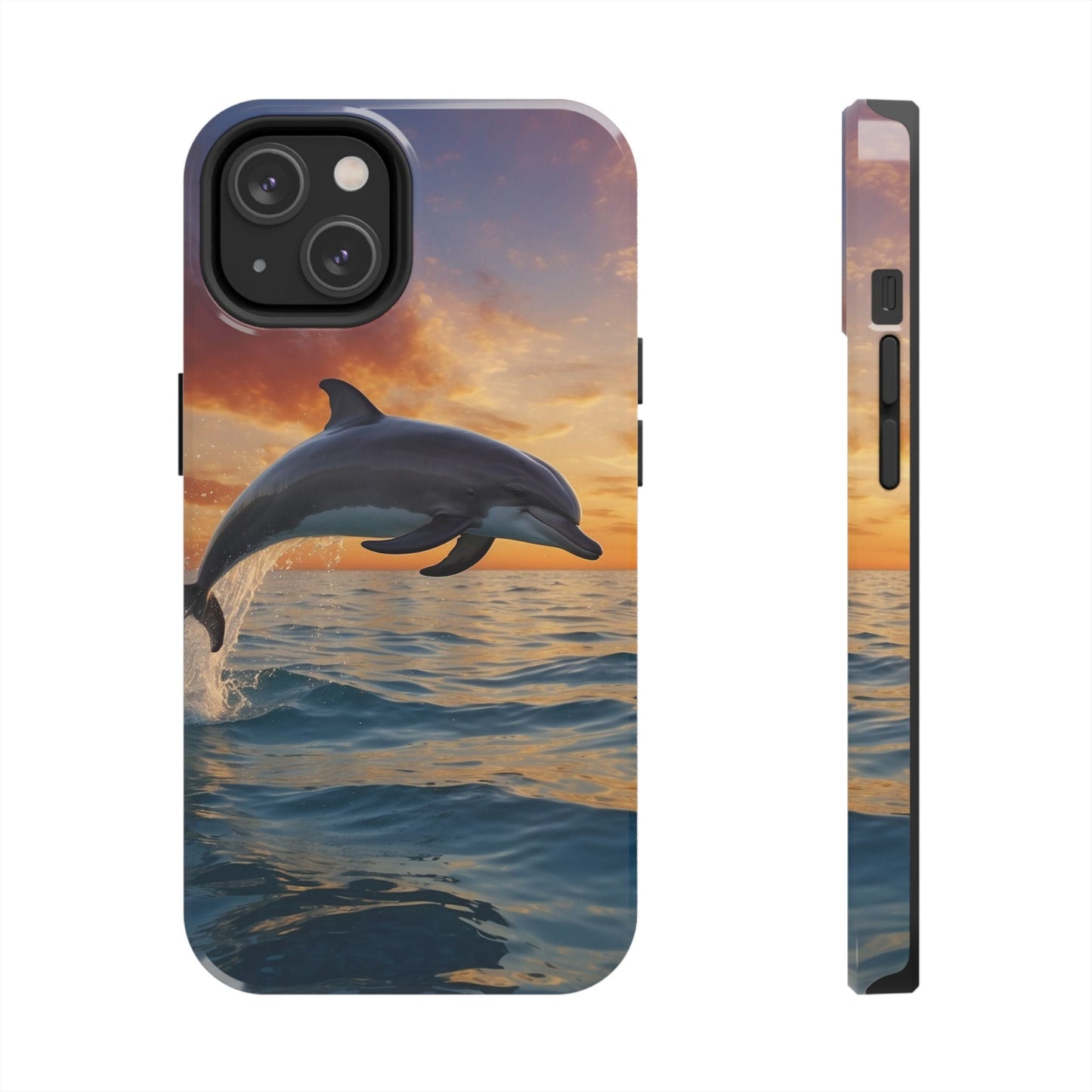 Sunset Dolphin iPhone Case - BOGO Cases