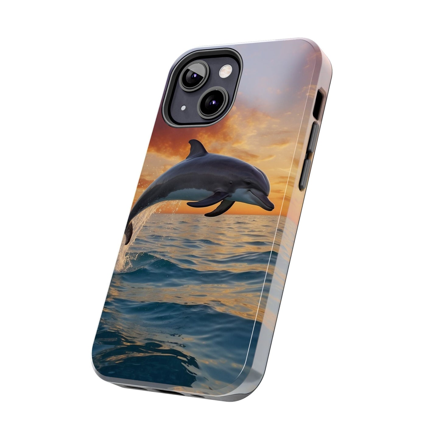 Sunset Dolphin iPhone Case - BOGO Cases