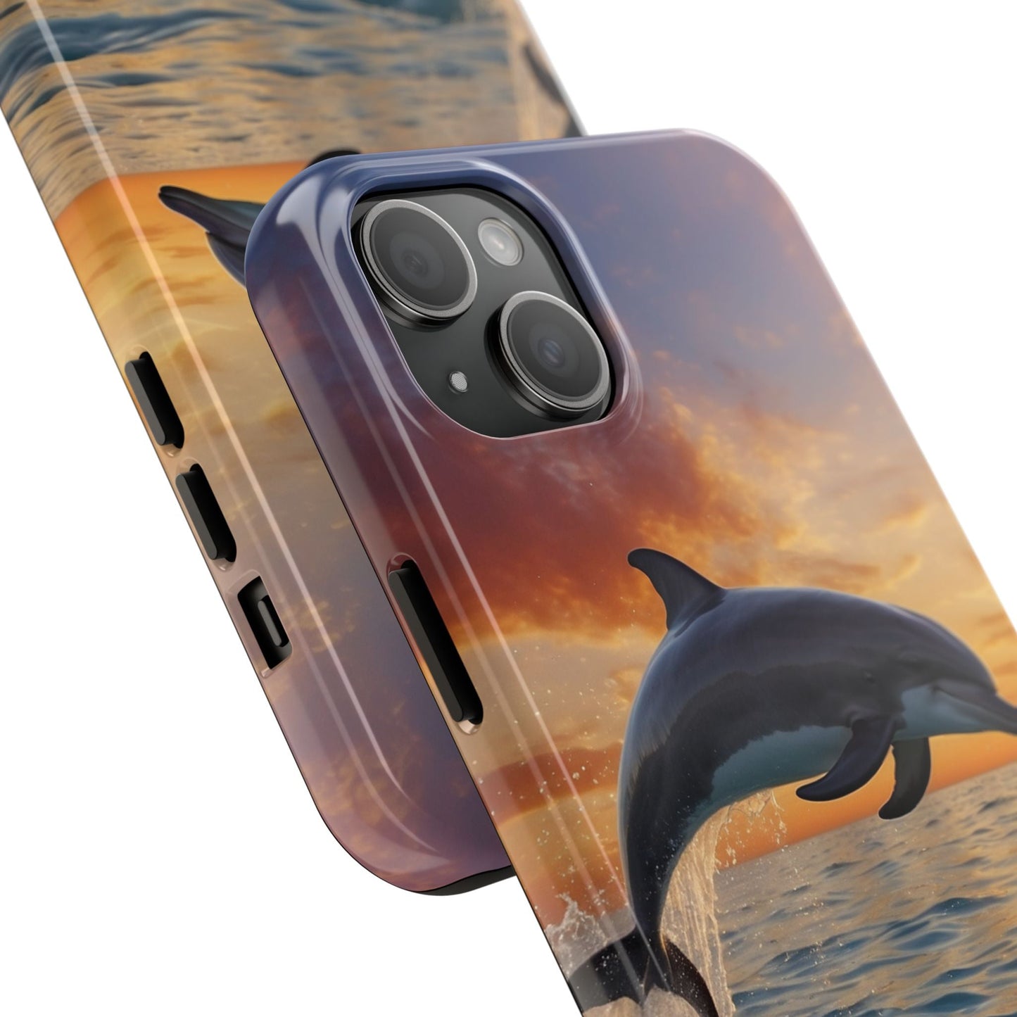 Sunset Dolphin iPhone Case - BOGO Cases