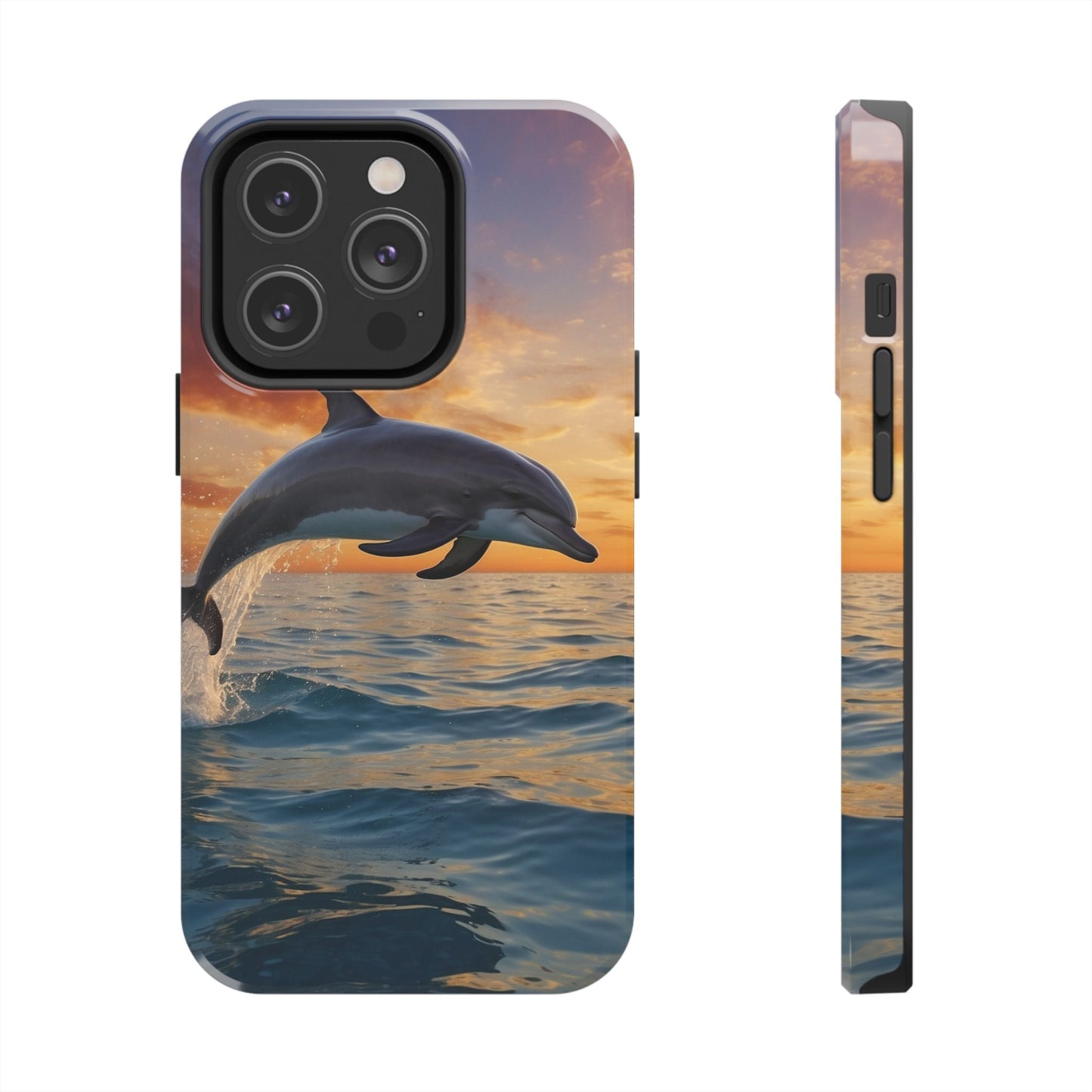 Sunset Dolphin iPhone Case - BOGO Cases