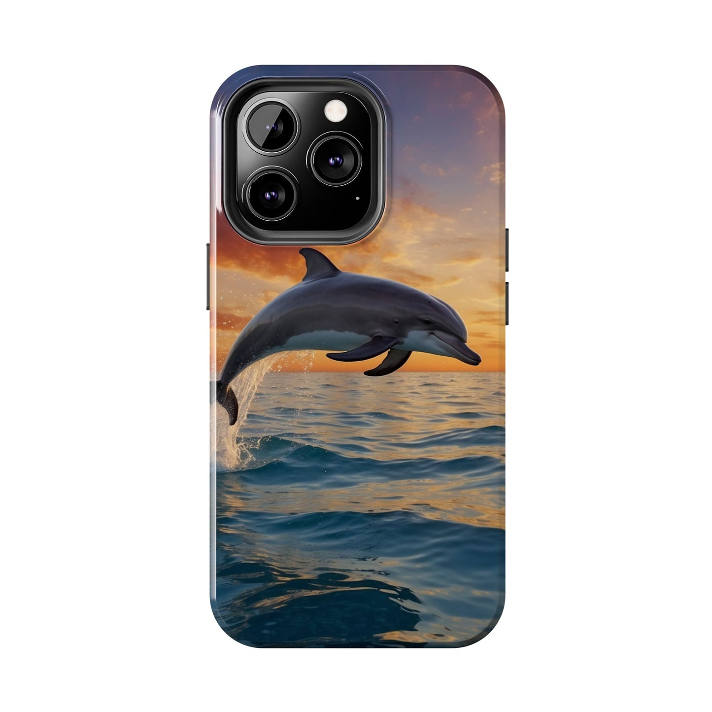Sunset Dolphin iPhone Case - BOGO Cases