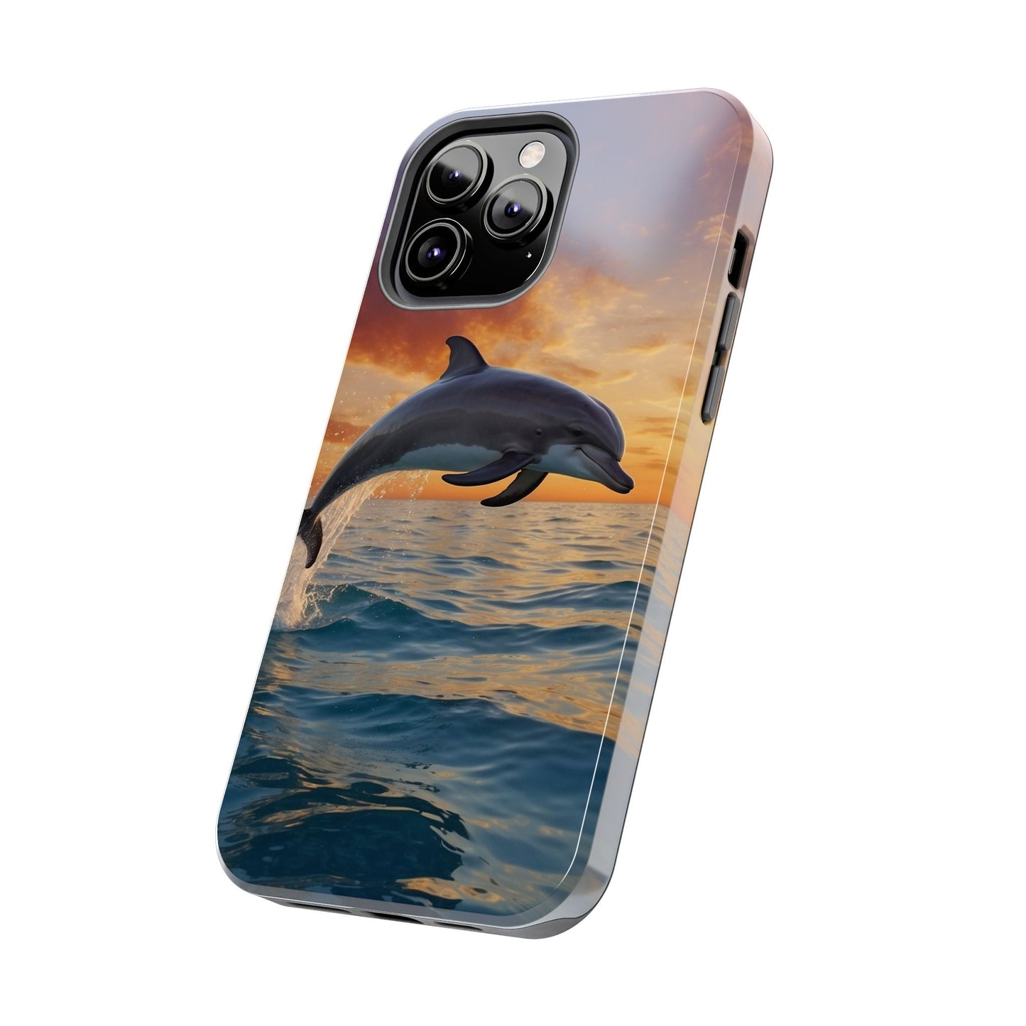 Sunset Dolphin iPhone Case - BOGO Cases