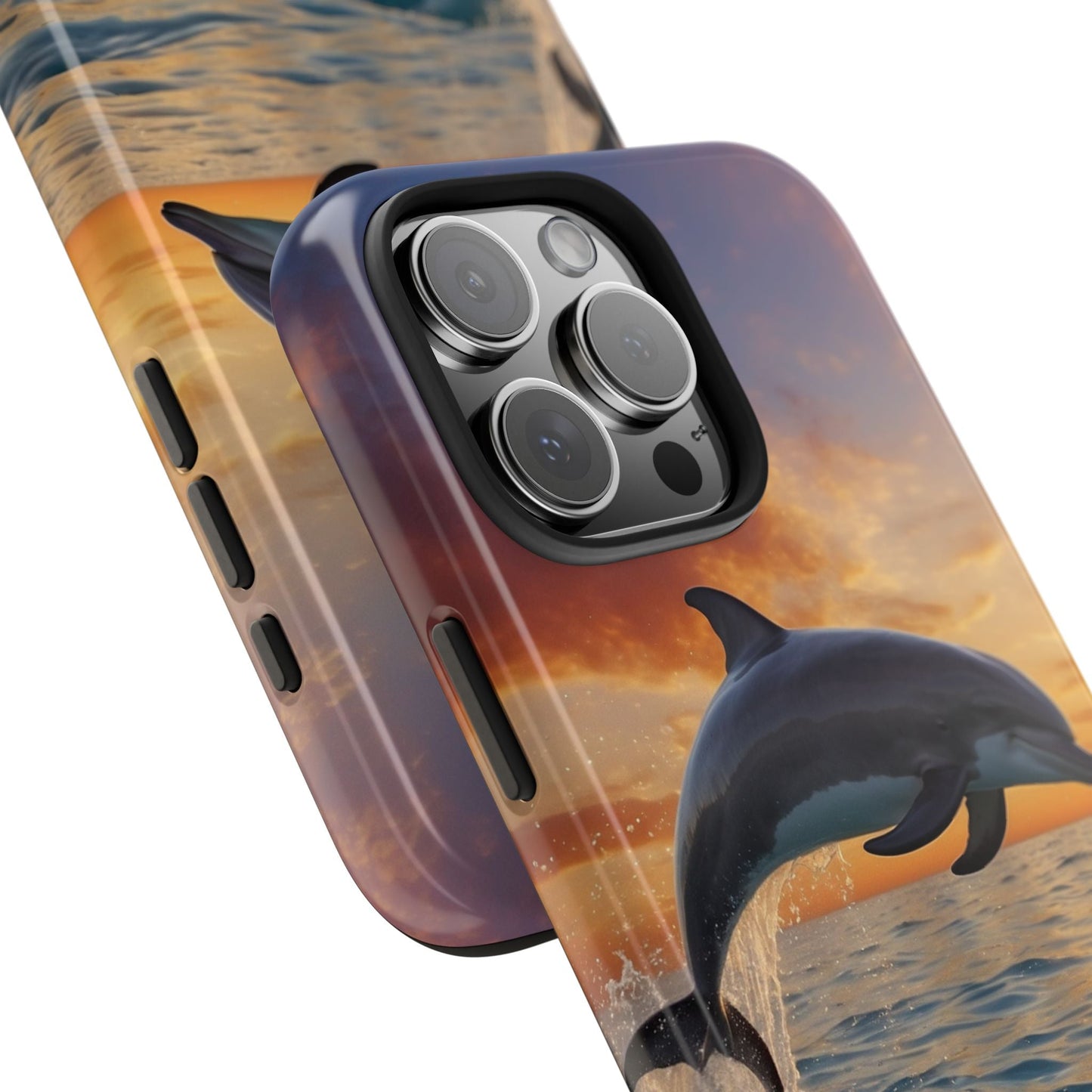 Sunset Dolphin iPhone Case - BOGO Cases