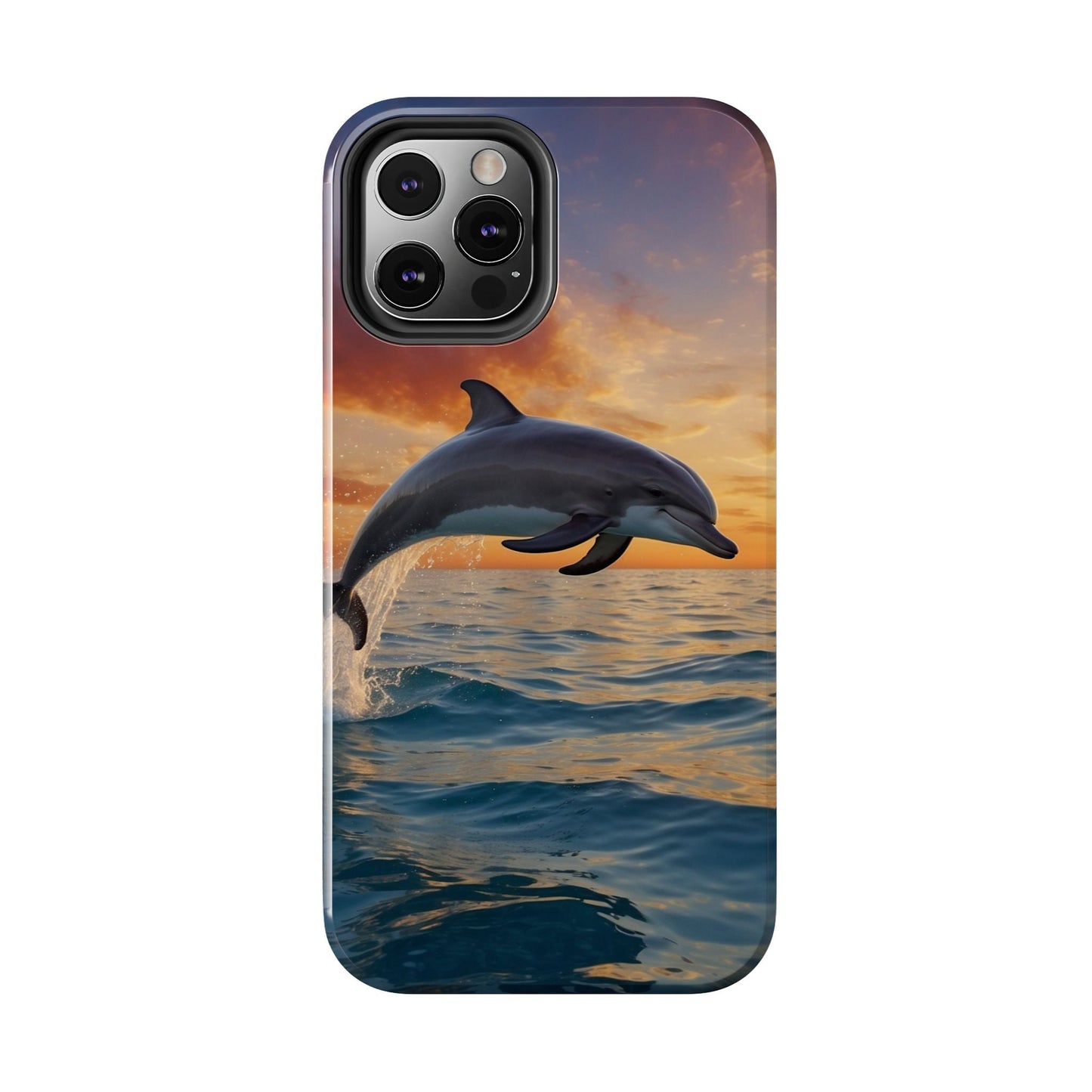 Sunset Dolphin iPhone Case - BOGO Cases