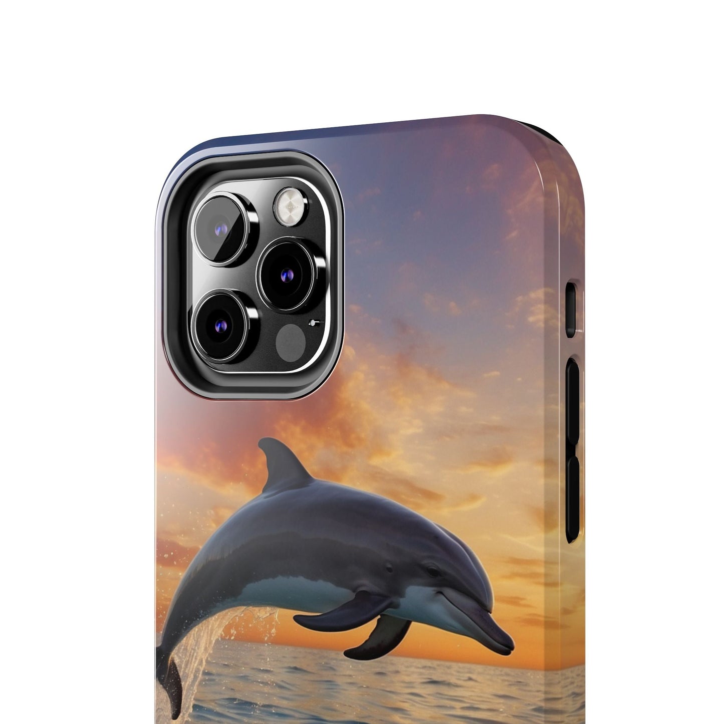 Sunset Dolphin iPhone Case - BOGO Cases