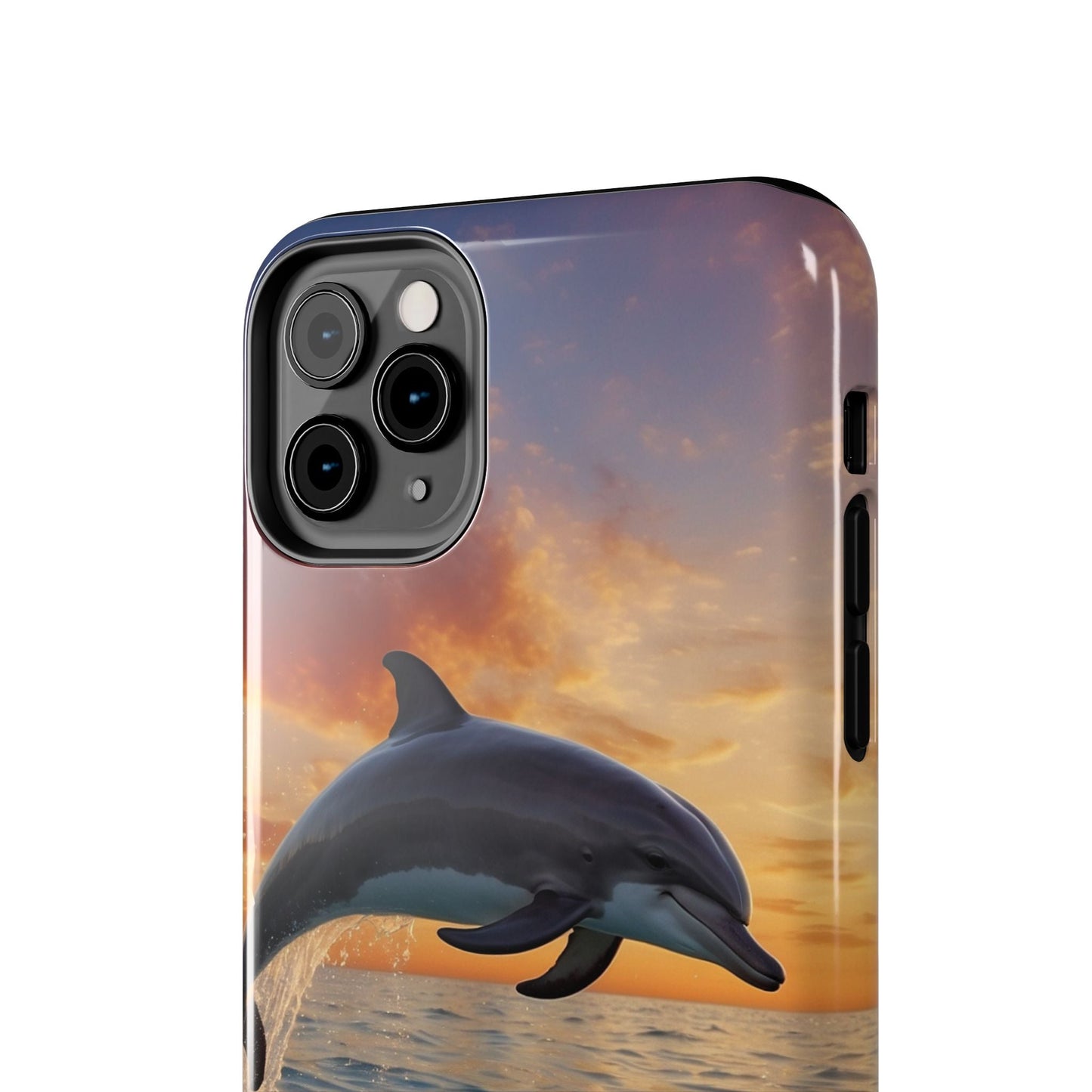 Sunset Dolphin iPhone Case - BOGO Cases
