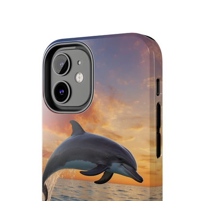 Sunset Dolphin iPhone Case - BOGO Cases