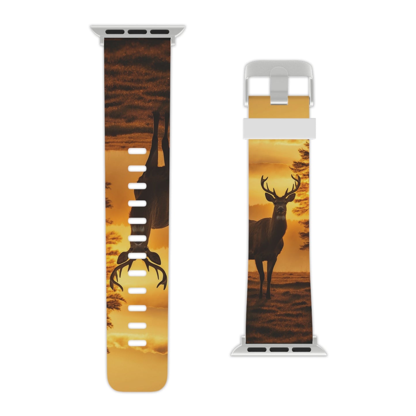 Sunset Majesty Regal Stag Apple Watch Band - BOGO Cases
