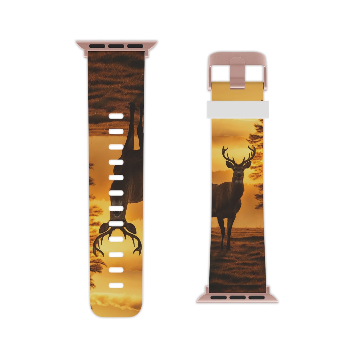 Sunset Majesty Regal Stag Apple Watch Band - BOGO Cases