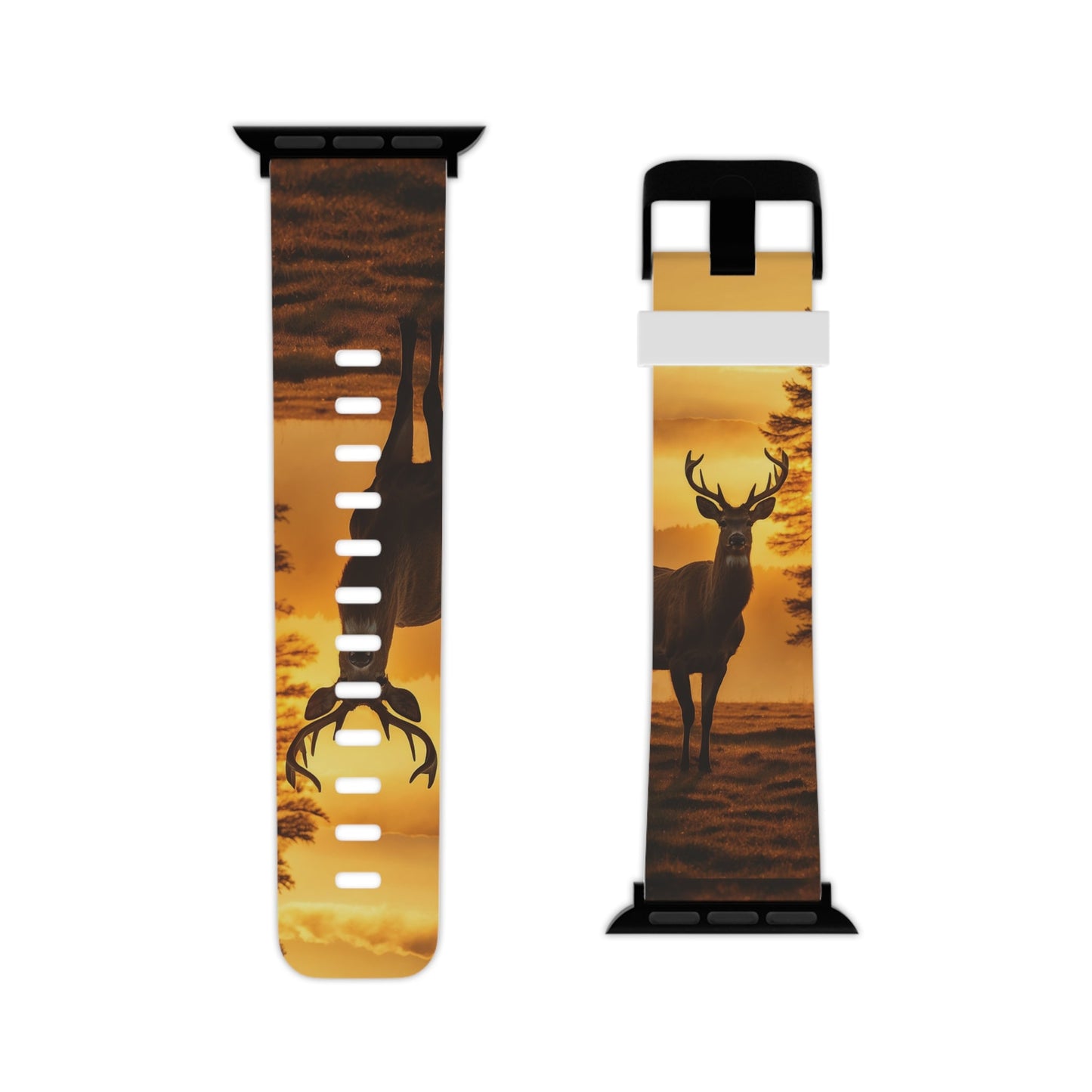 Sunset Majesty Regal Stag Apple Watch Band - BOGO Cases