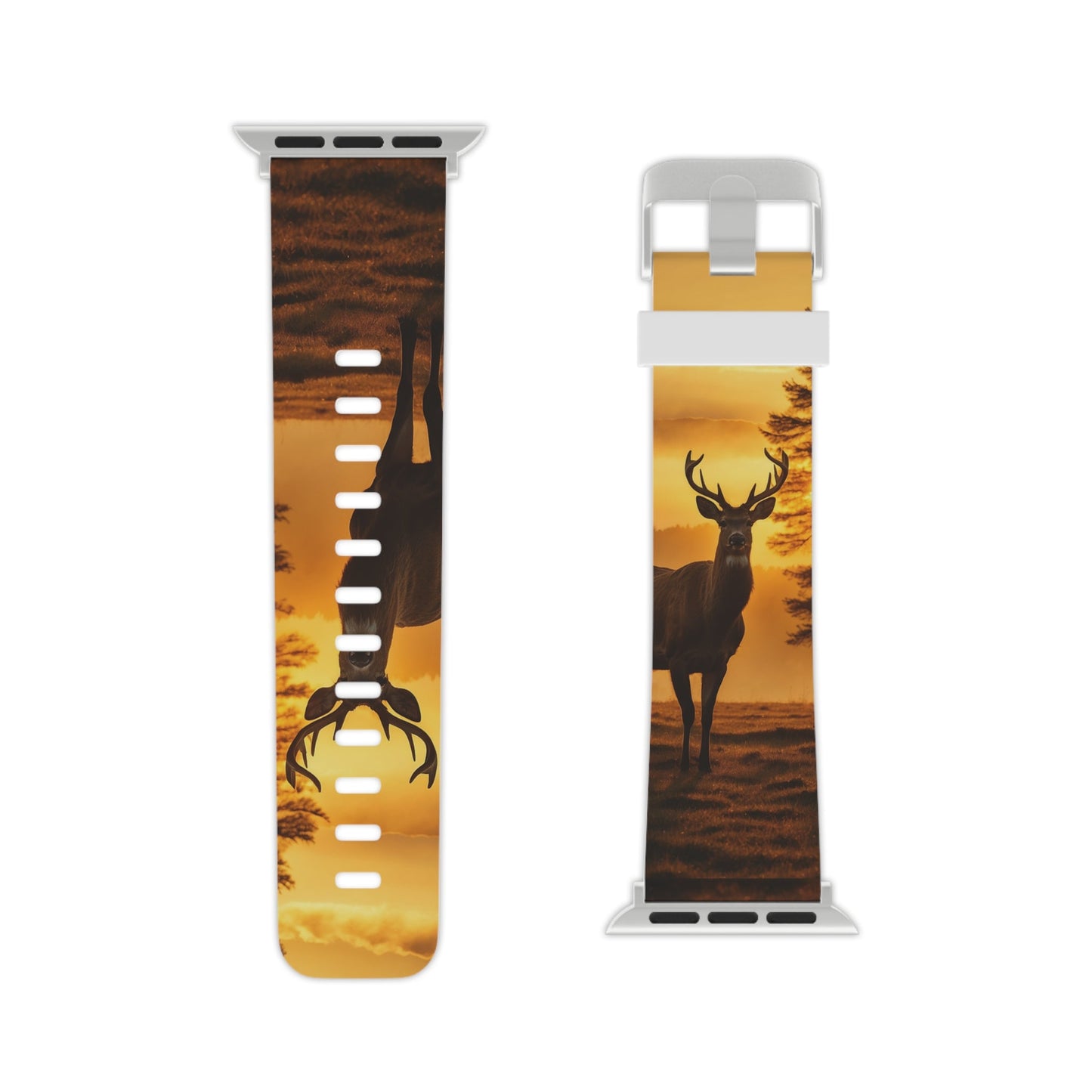 Sunset Majesty Regal Stag Apple Watch Band - BOGO Cases