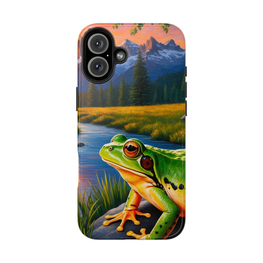 Sunset Serenity Frog - Nature - Inspired iPhone Case - BOGO Cases