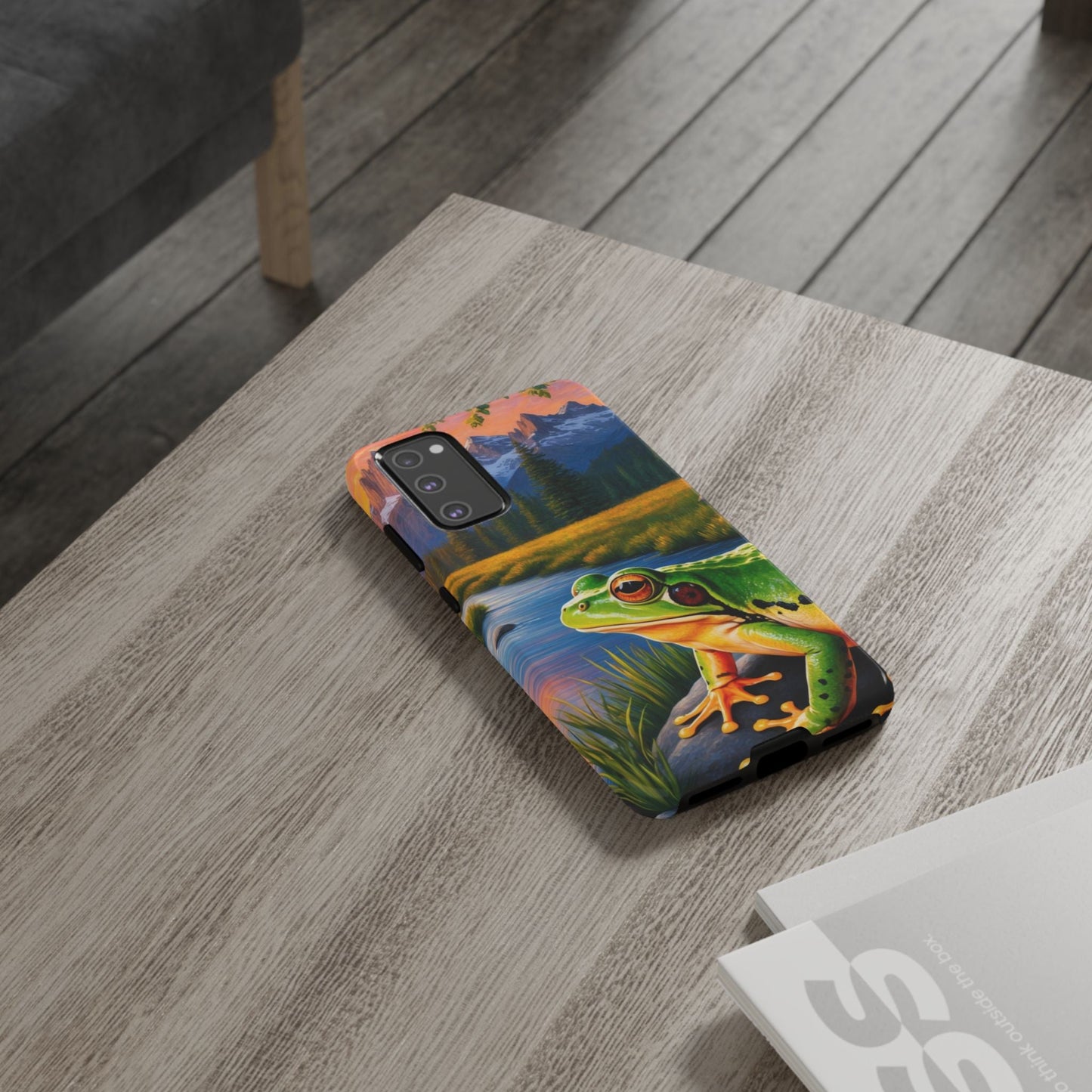 Sunset Serenity Frog - Nature - Inspired Samsung Galaxy Case - BOGO Cases