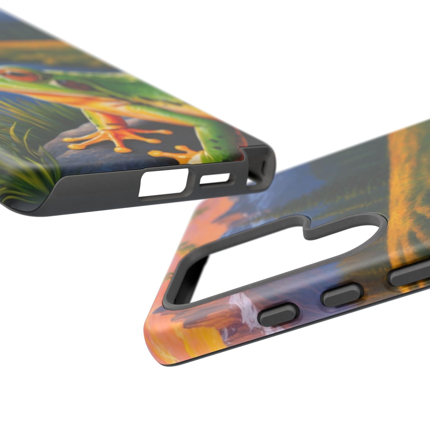 Sunset Serenity Frog - Nature - Inspired Samsung Galaxy Case - BOGO Cases