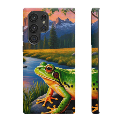 Sunset Serenity Frog - Nature - Inspired Samsung Galaxy Case - BOGO Cases