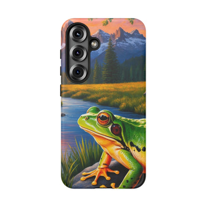 Sunset Serenity Frog - Nature - Inspired Samsung Galaxy Case - BOGO Cases