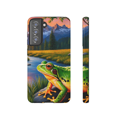 Sunset Serenity Frog - Nature - Inspired Samsung Galaxy Case - BOGO Cases