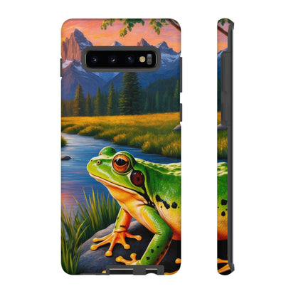 Sunset Serenity Frog - Nature - Inspired Samsung Galaxy Case - BOGO Cases