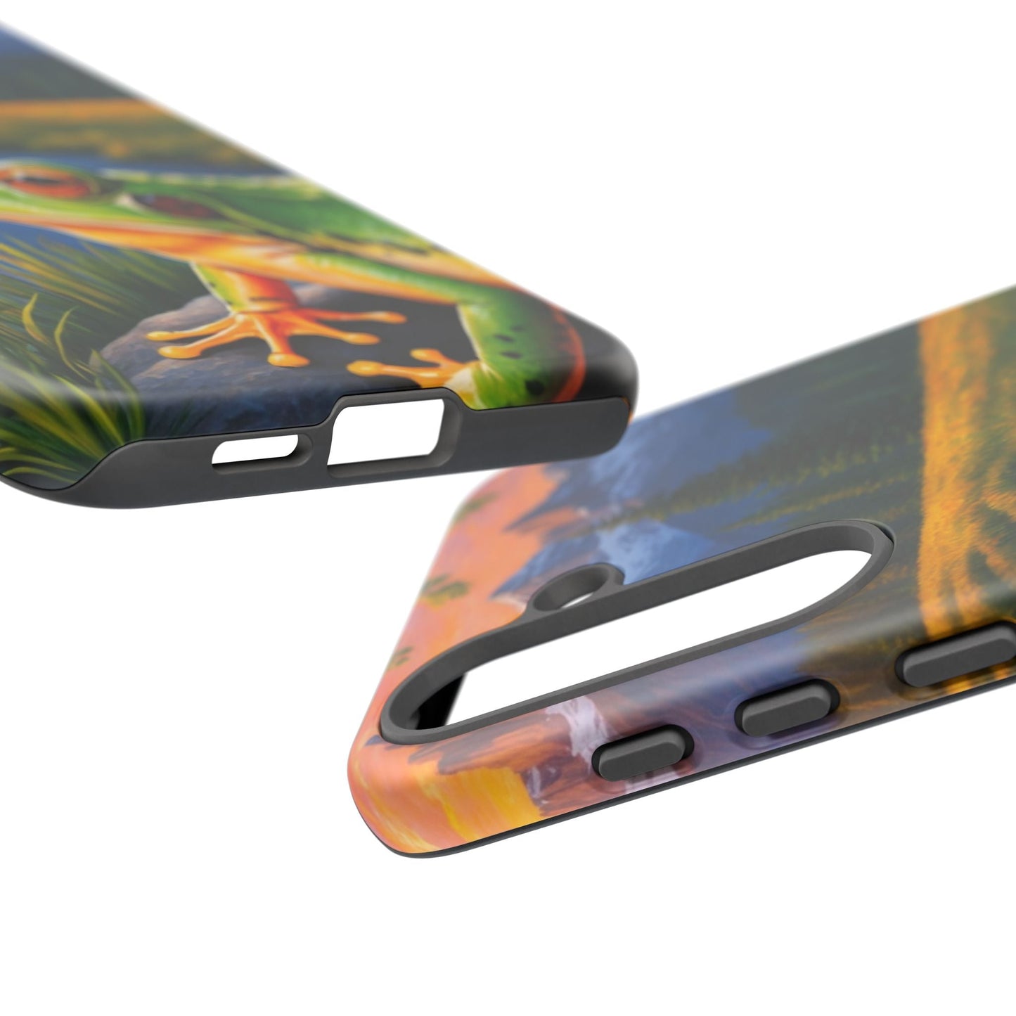 Sunset Serenity Frog - Nature - Inspired Samsung Galaxy Case - BOGO Cases