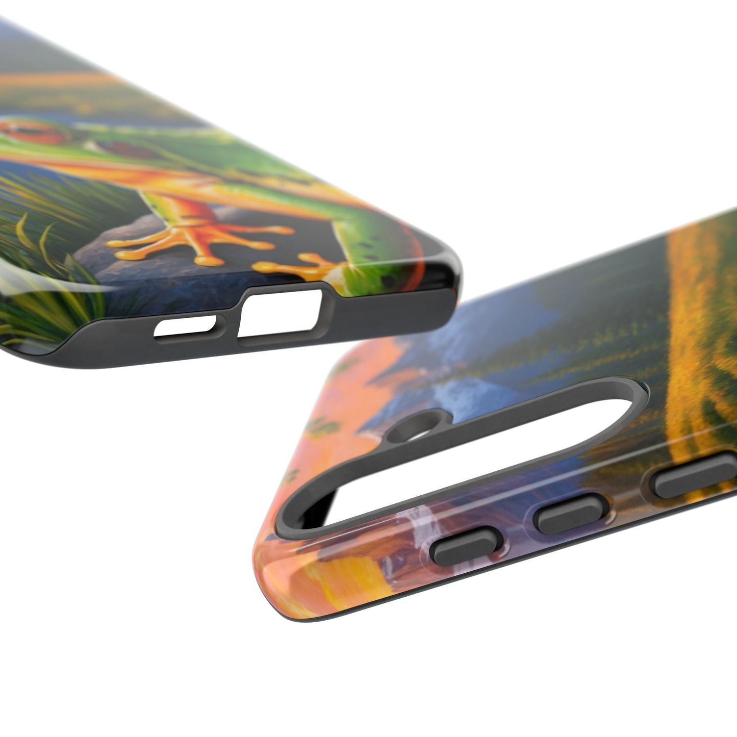 Sunset Serenity Frog - Nature - Inspired Samsung Galaxy Case - BOGO Cases