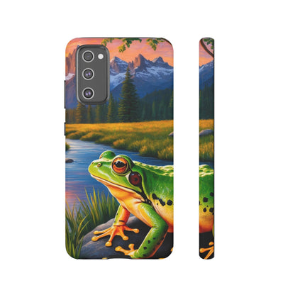Sunset Serenity Frog - Nature - Inspired Samsung Galaxy Case - BOGO Cases