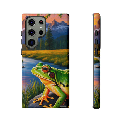 Sunset Serenity Frog - Nature - Inspired Samsung Galaxy Case - BOGO Cases