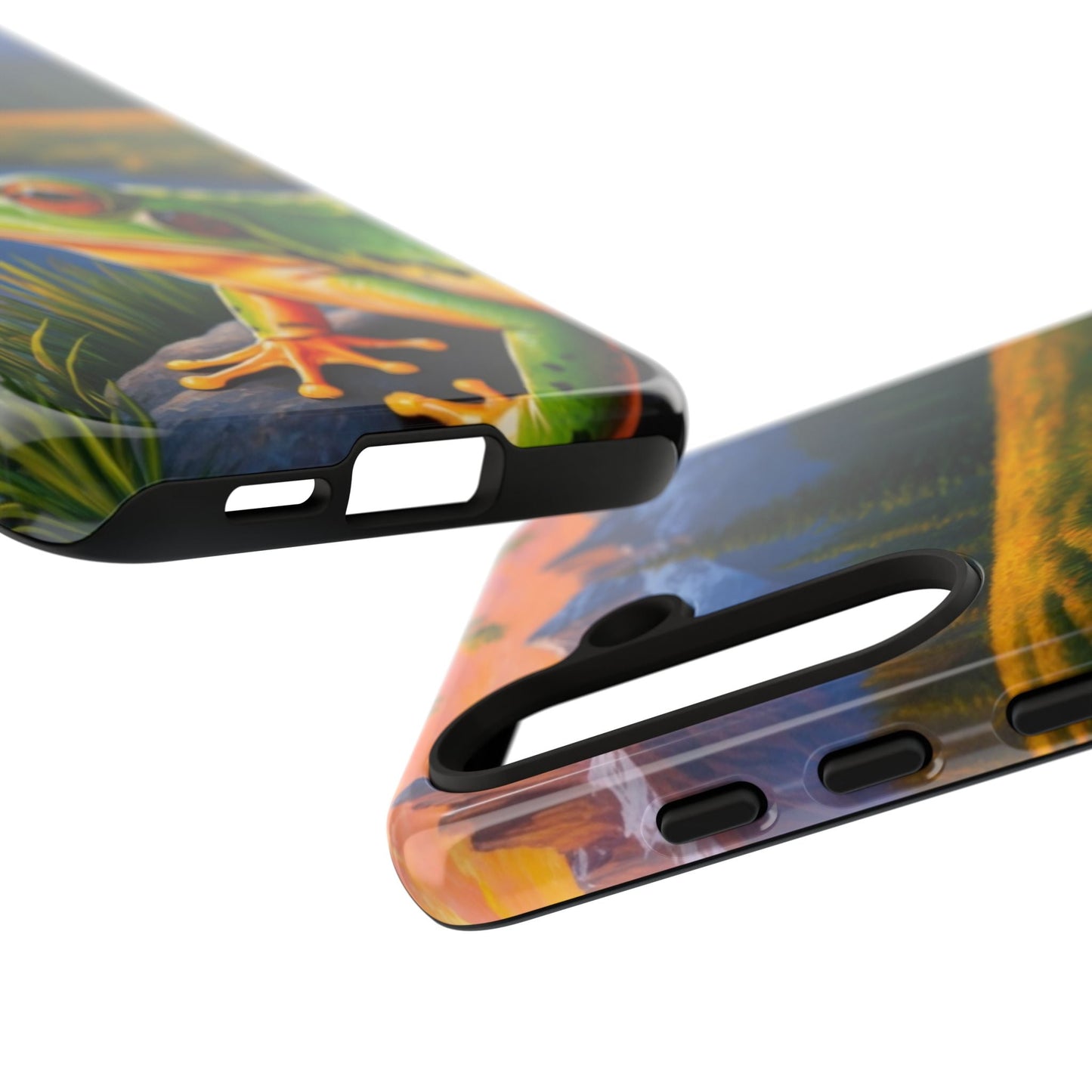 Sunset Serenity Frog - Nature - Inspired Samsung Galaxy Case - BOGO Cases