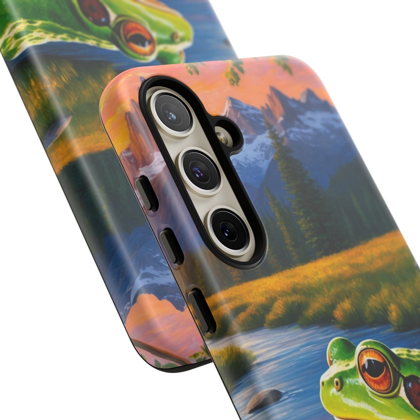 Sunset Serenity Frog - Nature - Inspired Samsung Galaxy Case - BOGO Cases