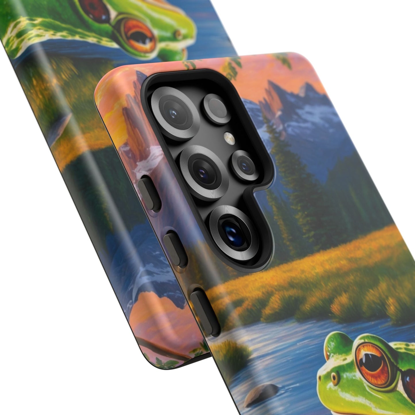 Sunset Serenity Frog - Nature - Inspired Samsung Galaxy Case - BOGO Cases