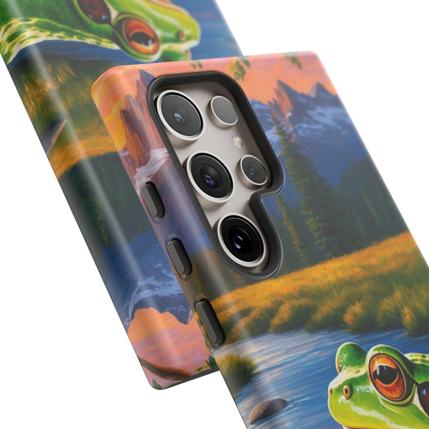 Sunset Serenity Frog - Nature - Inspired Samsung Galaxy Case - BOGO Cases